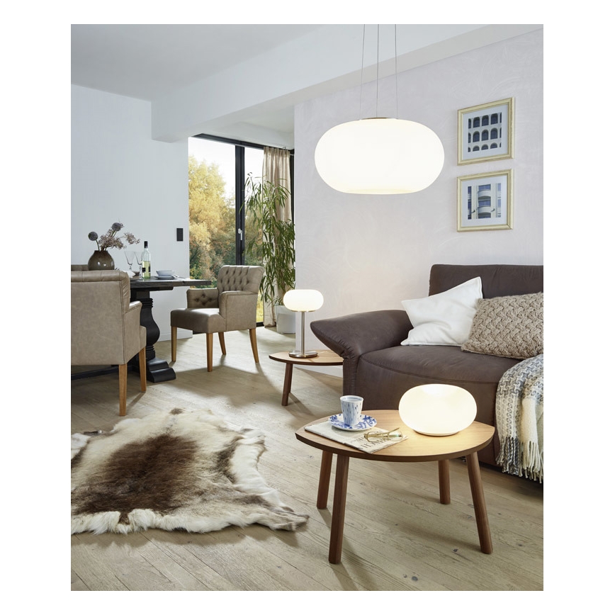 Eglo - LED RGB Prigušiva stolna lampa OPTICA-C LED/16W/230V pr. 27,5 cm