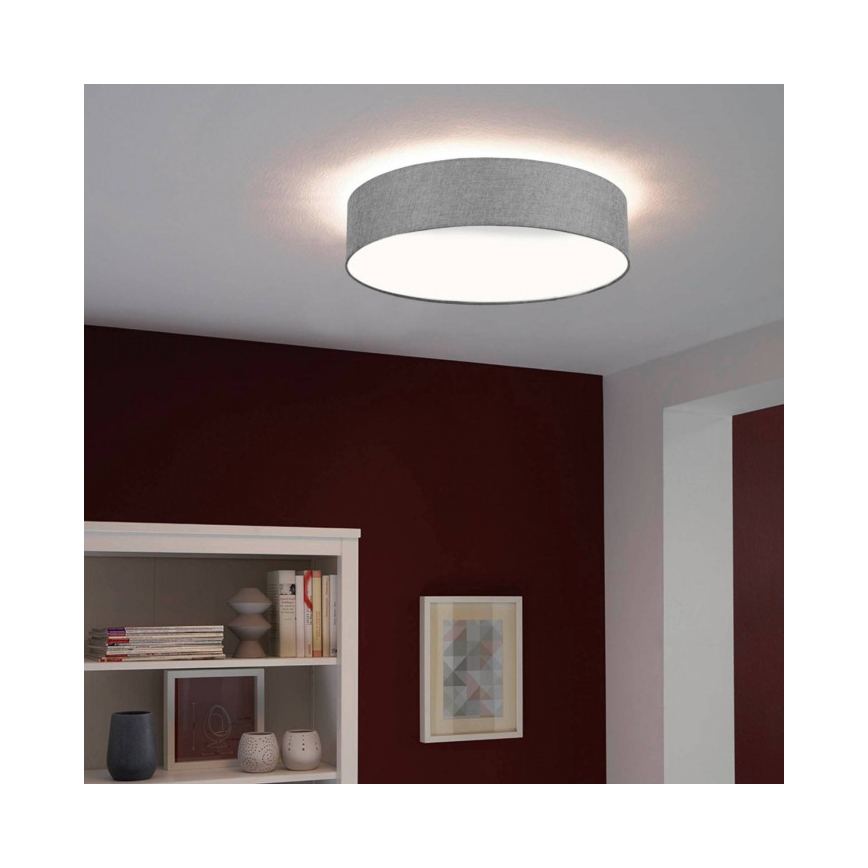 Eglo - LED RGB Prigušiva stropna svjetiljka ROMAO-C LED/33W/230V + DU