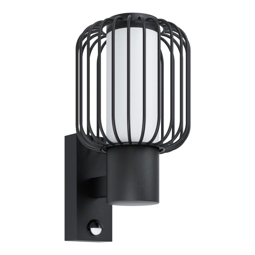 Eglo - Vanjska zidna svjetiljka sa senzorom 1xE27/28W/230V IP44