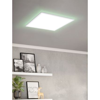 Eglo - LED RGBW Prigušiva stropna svjetiljka LED/32,5W/230V 2700-6500K 60x60 cm + daljinski upravljač