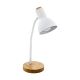 Eglo - Stolna lampa 1xE27/40W/230V bijela