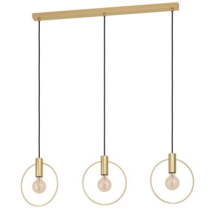 Eglo - Luster na sajli 3xE27/40W/230V