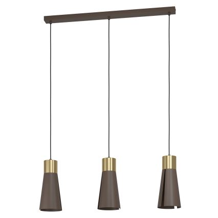 Eglo - LED luster na sajli 3xGU10/4,5W/230V
