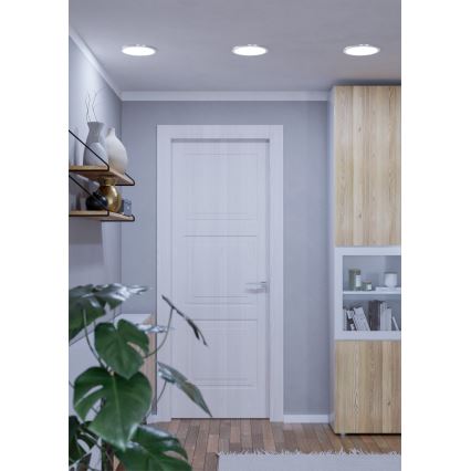 Eglo - LED prigušiva ugradna stropna svjetiljka za kupaonicu LED/16,5W/230V IP44 ZigBee, promjer 21,6 cm