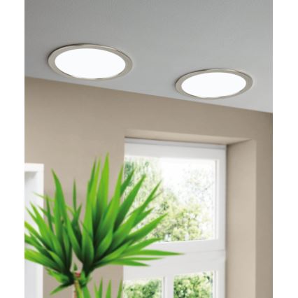 Eglo - LED Prigušiva ugradbena svjetiljka za kupaonicu LED/16,5W/230V IP44 ZigBee