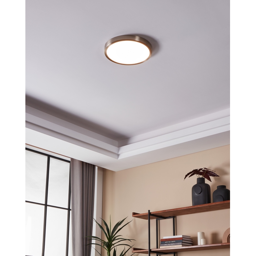 Eglo - Prigušivo LED stropno svjetlo za kupaonicu LED/19,5W/230V 2700-6500K IP44 ZigBee Ø 28,5 cm