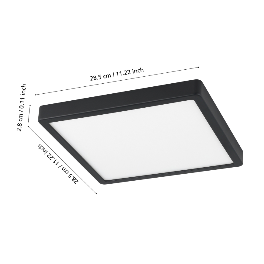 Eglo - LED Prigušiva svjetiljka za kupaonicu LED/19,5W/230V IP44 ZigBee