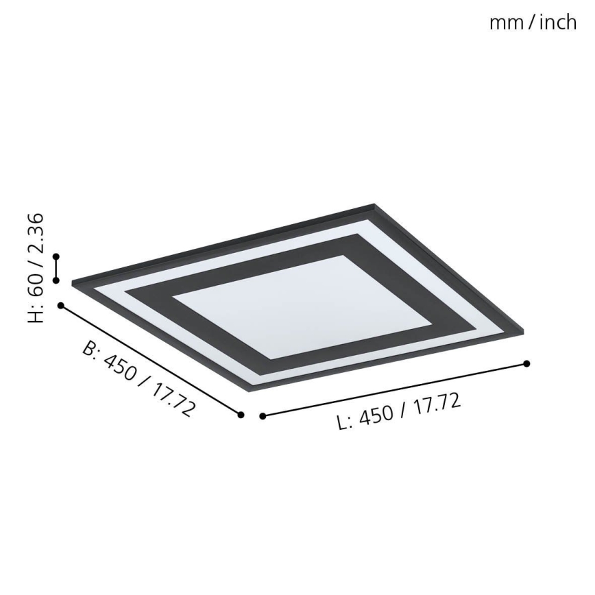 Eglo - LED Stropna svjetiljka LED/24W/230V