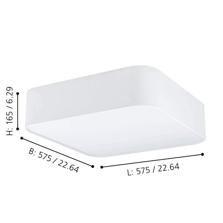 Eglo - Stropna svjetiljka 5xE27/25W/230V