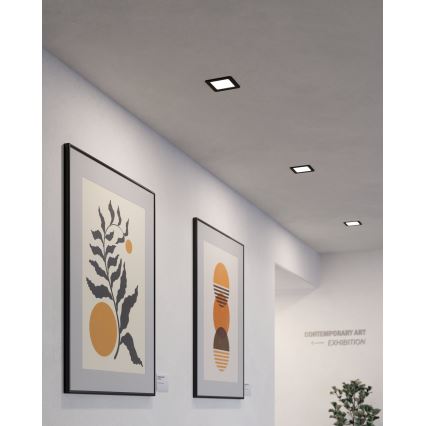 Eglo - LED ugradna stropna svjetiljka LED/5,5W/230V 11,7x11,7 cm