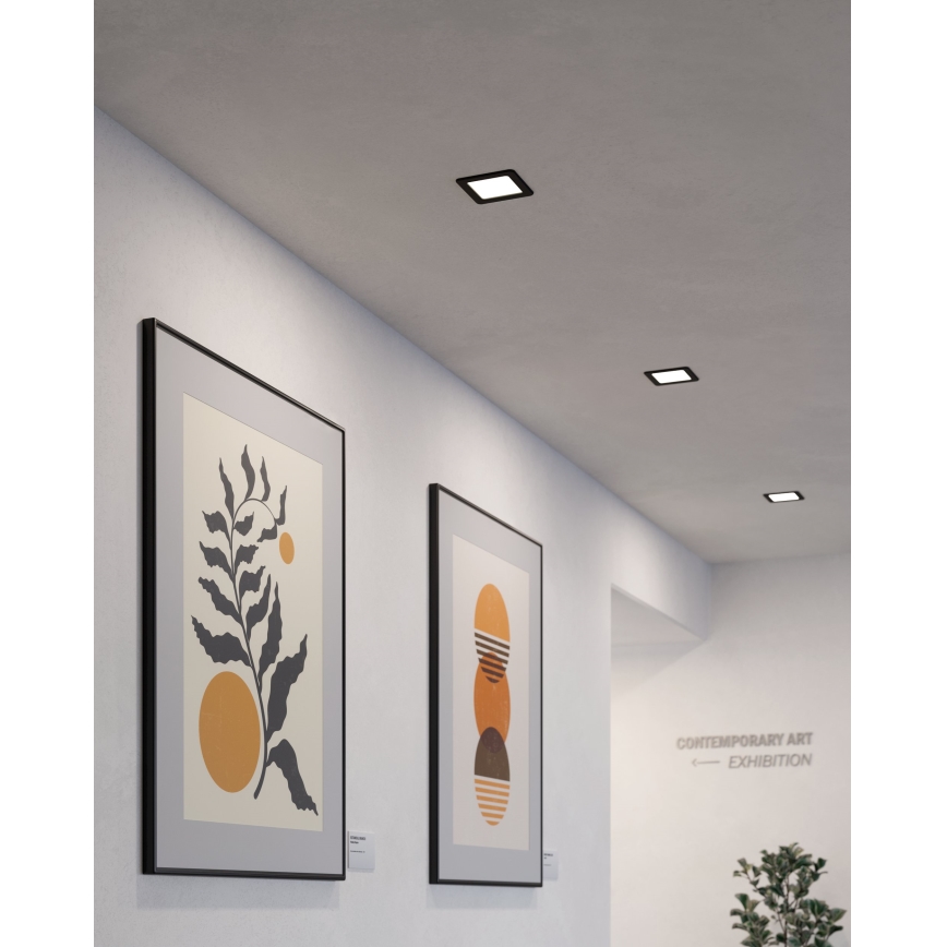 Eglo - LED ugradna stropna svjetiljka LED/5,5W/230V 11,7x11,7 cm