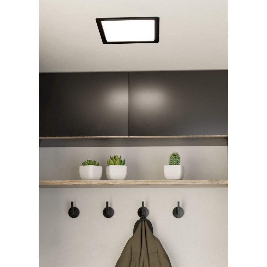 Eglo - LED Ugradno stropno svjetlo LED/16,5W/230V 21,6x21,6 cm