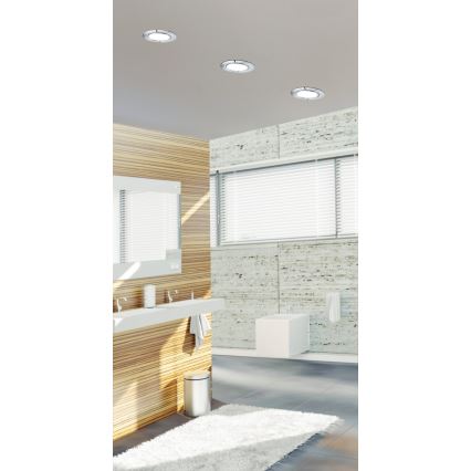 Eglo - LED Ugradbena svjetiljka za kupaonicu LED/2,7W/230V IP44