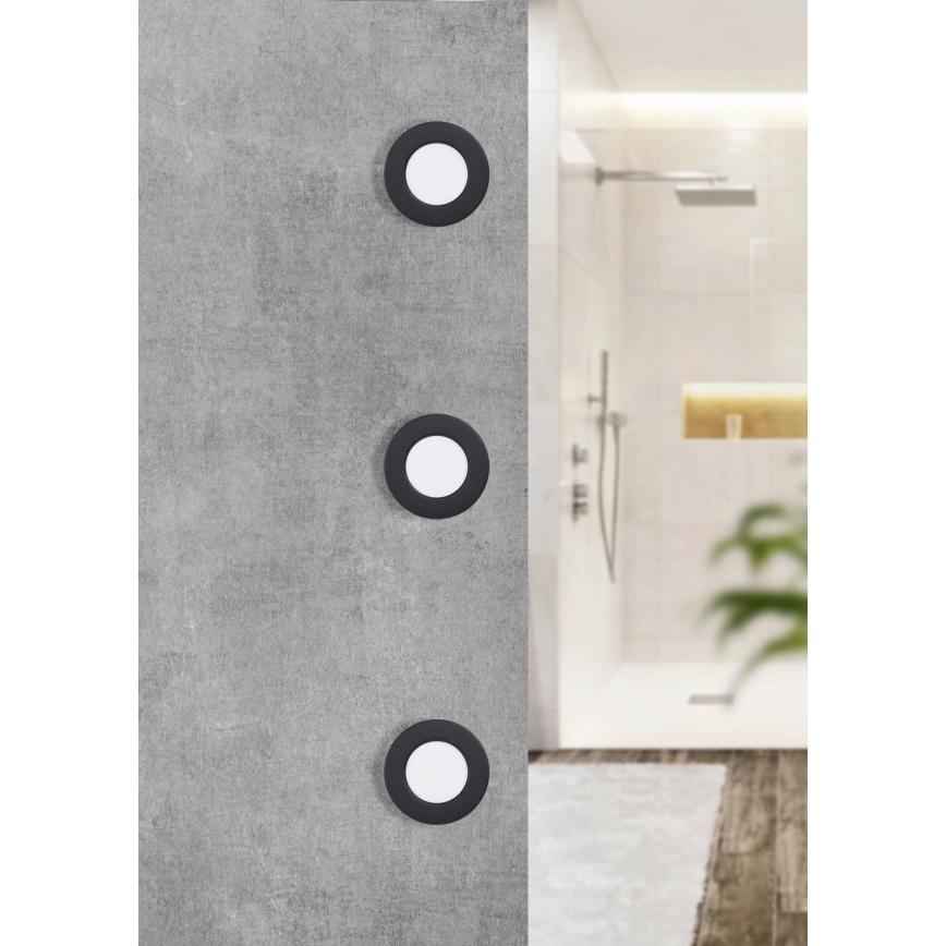Eglo - LED Ugradbena svjetiljka za kupaonicu LED/2,7W/230V IP44