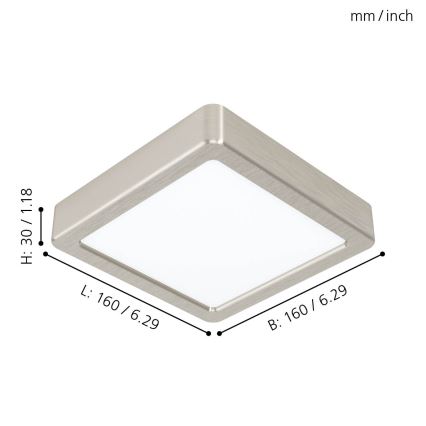 Eglo - LED Stropna svjetiljka LED/10,5W/230V