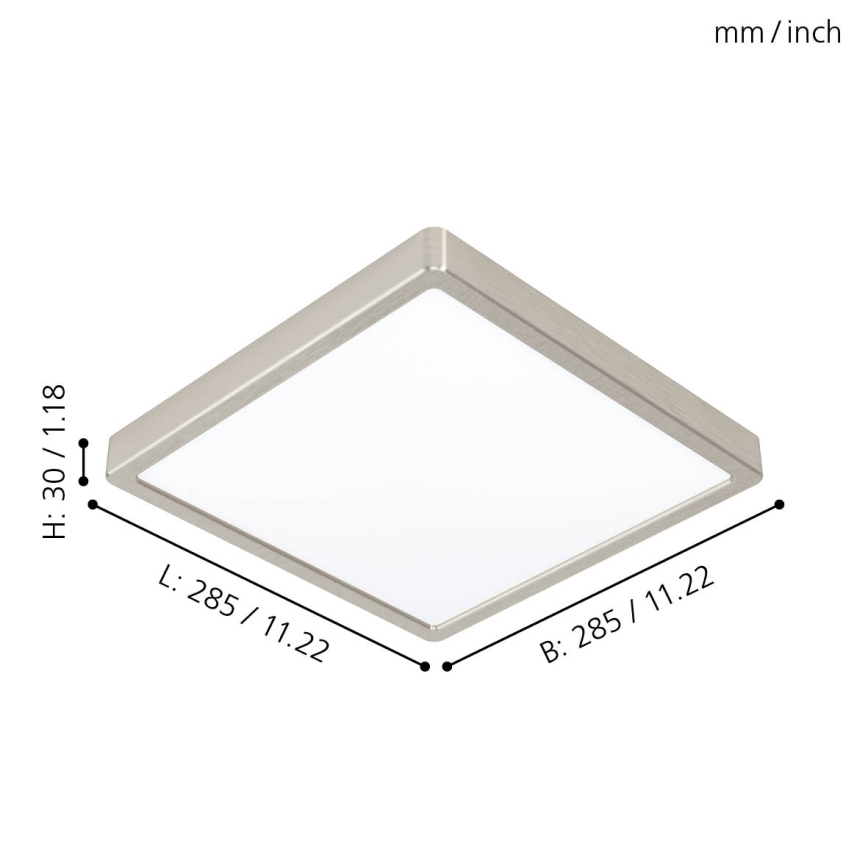 Eglo - LED Stropna svjetiljka LED/20W/230V