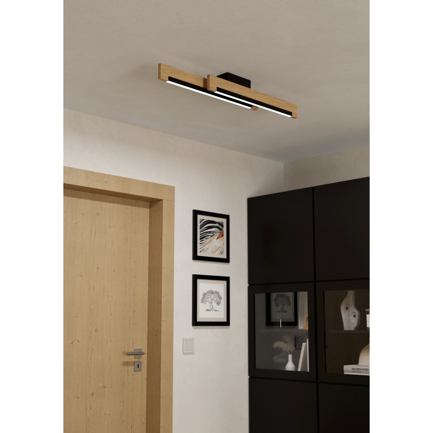 Eglo - LED Prigušiva stropna svjetiljka 2xLED/10W/230V