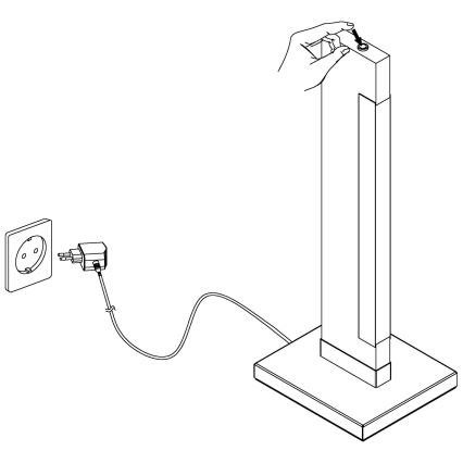 Eglo - LED Prigušiva stolna lampa LED/6,5W/230V