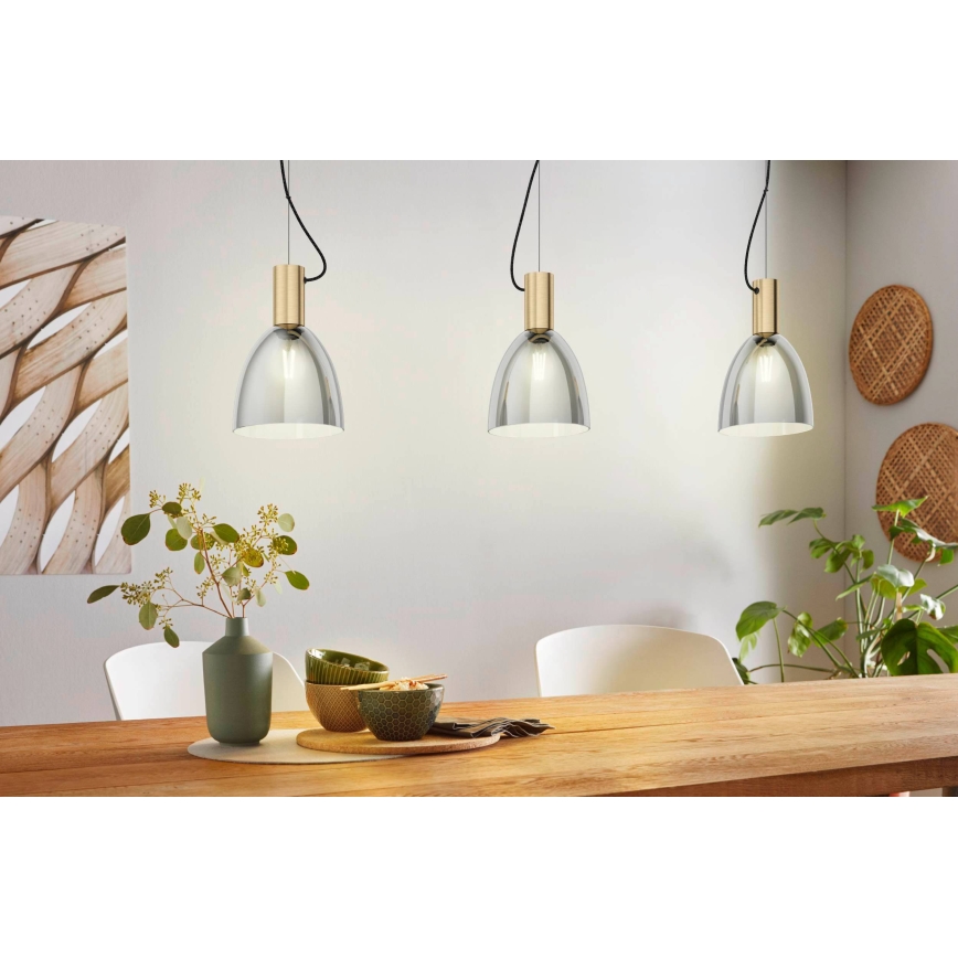 Eglo - Luster na sajli 3xE27/40W/230V