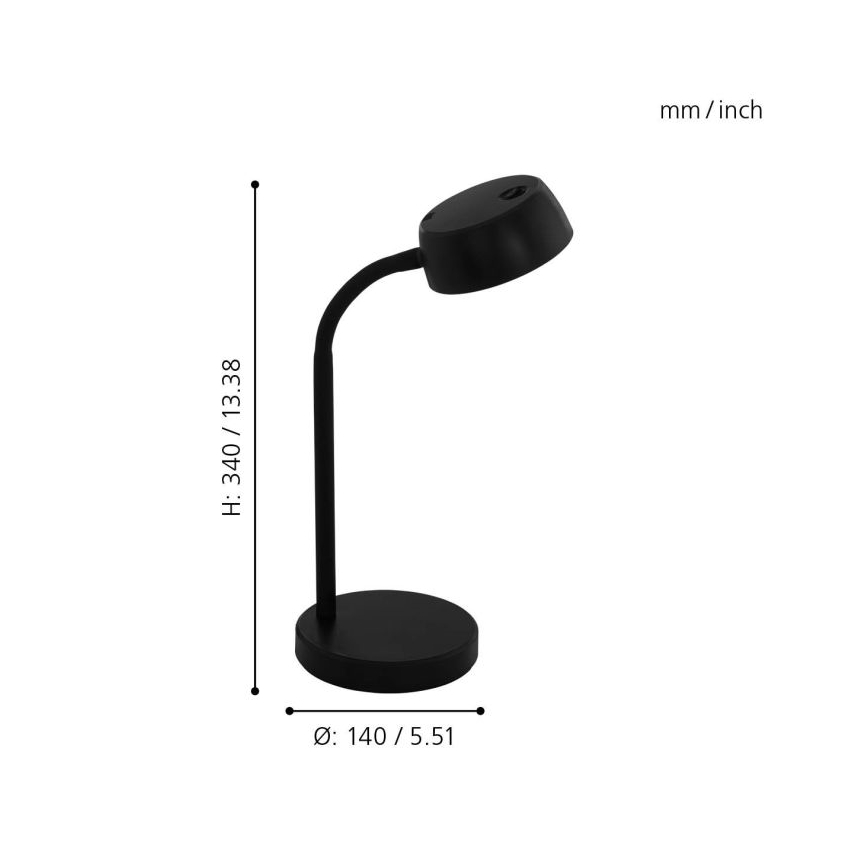 Eglo - LED Stolna lampa LED/4,5W/230V