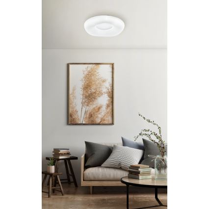 Eglo - LED Prigušiva stropna svjetiljka LED/18W/230V + daljinski upravljač