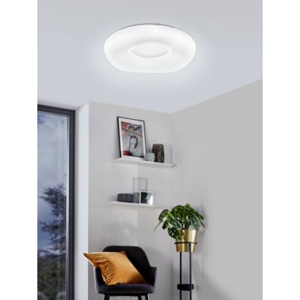 Eglo - LED Prigušiva stropna svjetiljka LED/18W/230V + daljinski upravljač