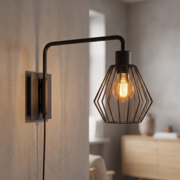 Eglo 99349 - Zidna svjetiljka TABILLANO 1xE27/40W/230V