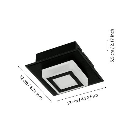 Eglo 99361 - LED stropna svjetiljka MASIANO LED/3,3W/230V