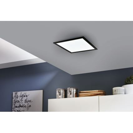 Eglo - LED RGB stropno svjetlo s mogućnošću prigušivanja SALOBRENA-C LED/16W/230V 30x30 cm + daljinski upravljač