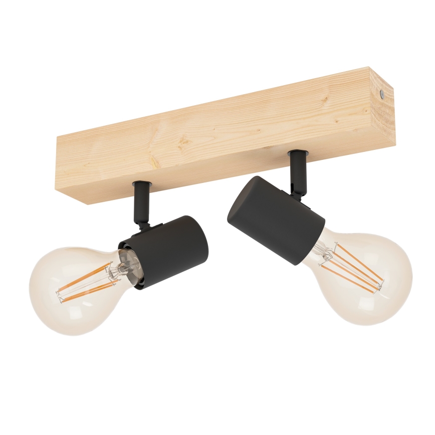 Eglo - Reflektorska svjetiljka TOWNSHEND 2xE27/60W/230V - FSC certificirano