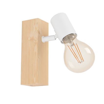 Eglo - Zidna reflektorska svjetiljka TOWNSHEND 1xE27/10W/230V - FSC certificirano