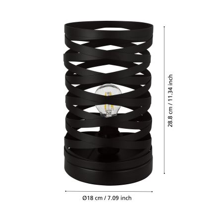 Eglo - Stolna lampa 1xE27/40W/230V