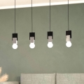 Eglo 99532 - Viseći luster LOBATIA na sajli 4xE27/40W/230V