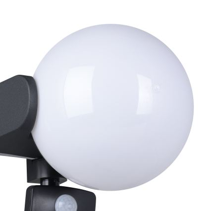 Eglo 99573 - Vanjsko zidno svjetlo s senzorom RUBIO 1xE27/15W/230V IP44