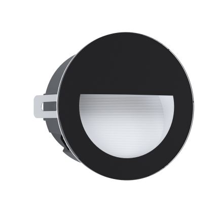 Eglo - LED Vanjska ugradbena svjetiljka LED/2,5W/230V IP65 crna