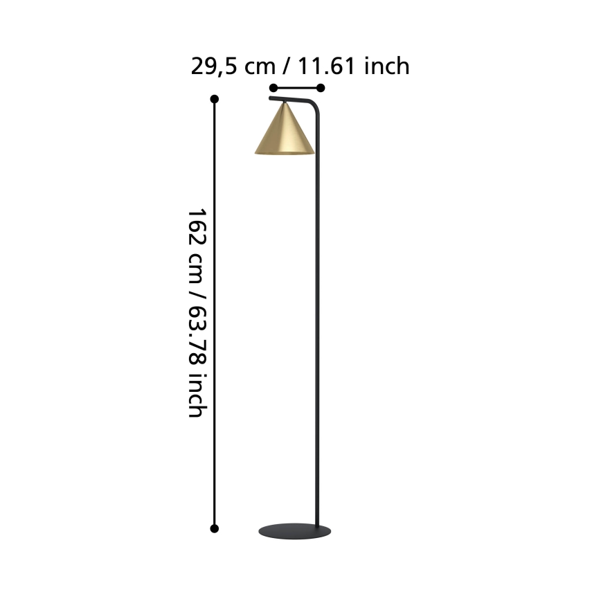 Eglo - Podna lampa 1xE27/40W/230V