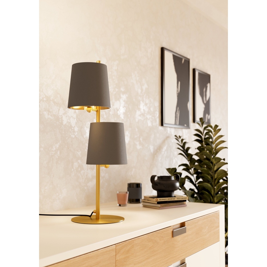 Eglo - Stolna lampa 2xE27/40W/230V