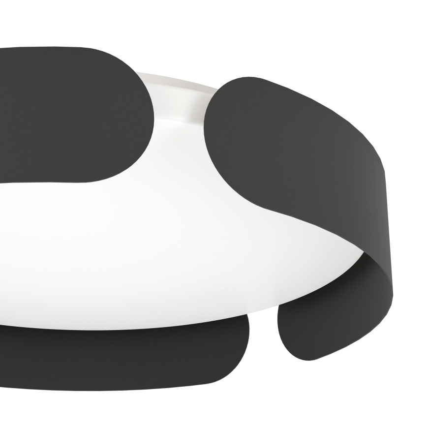 Eglo - LED stropna svjetiljka LED/20W/230V Ø 37 cm crna