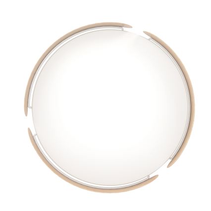 Eglo - LED stropno svjetlo LED/20W/230V Ø 37 cm bež