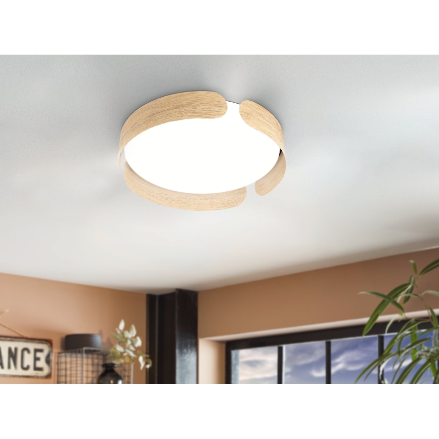 Eglo - LED stropno svjetlo LED/20W/230V Ø 37 cm bež