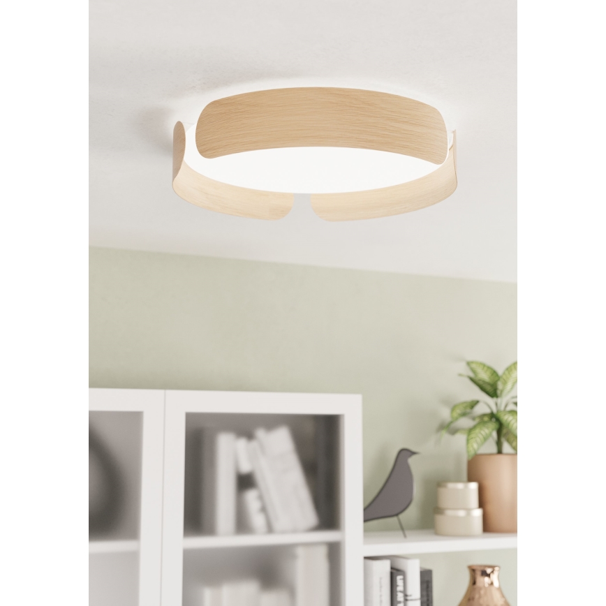 Eglo - LED stropno svjetlo LED/20W/230V Ø 37 cm bež