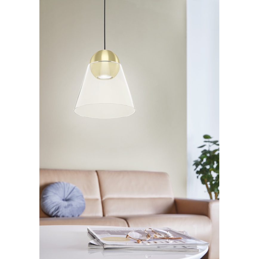 Eglo - LED luster na sajli 1xGU10/4,5W/230V