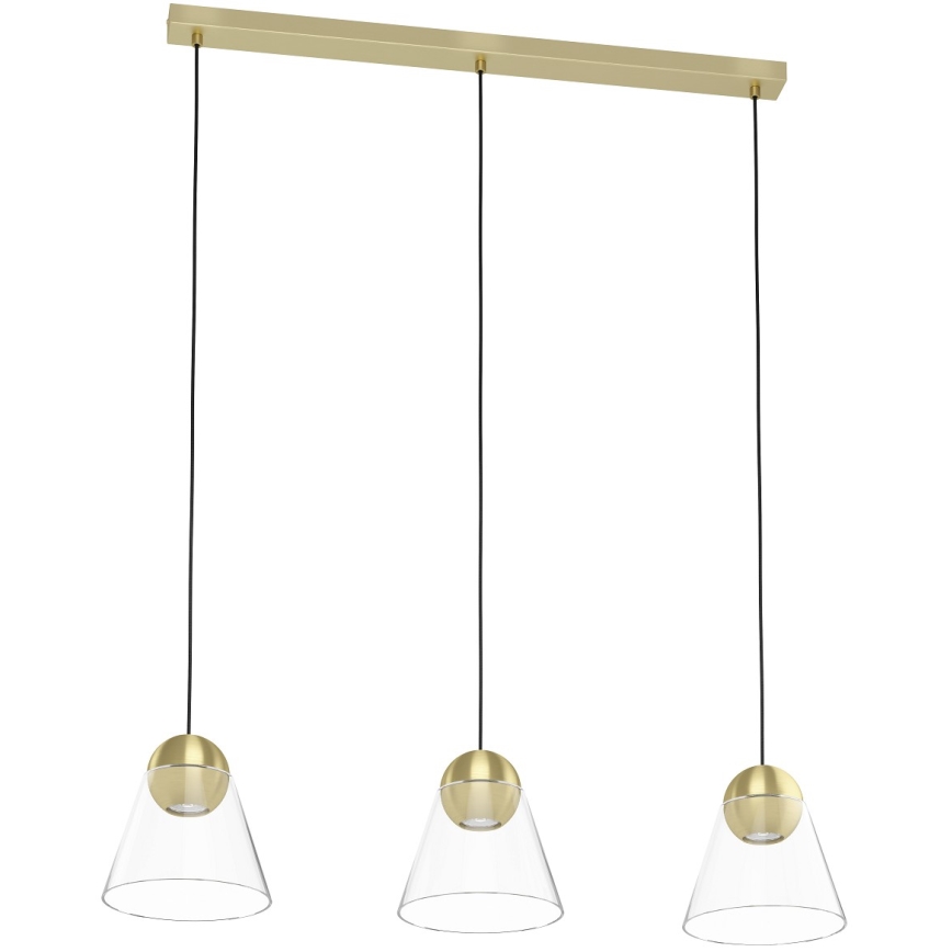 Eglo - LED luster na sajli 3xGU10/4,5W/230V