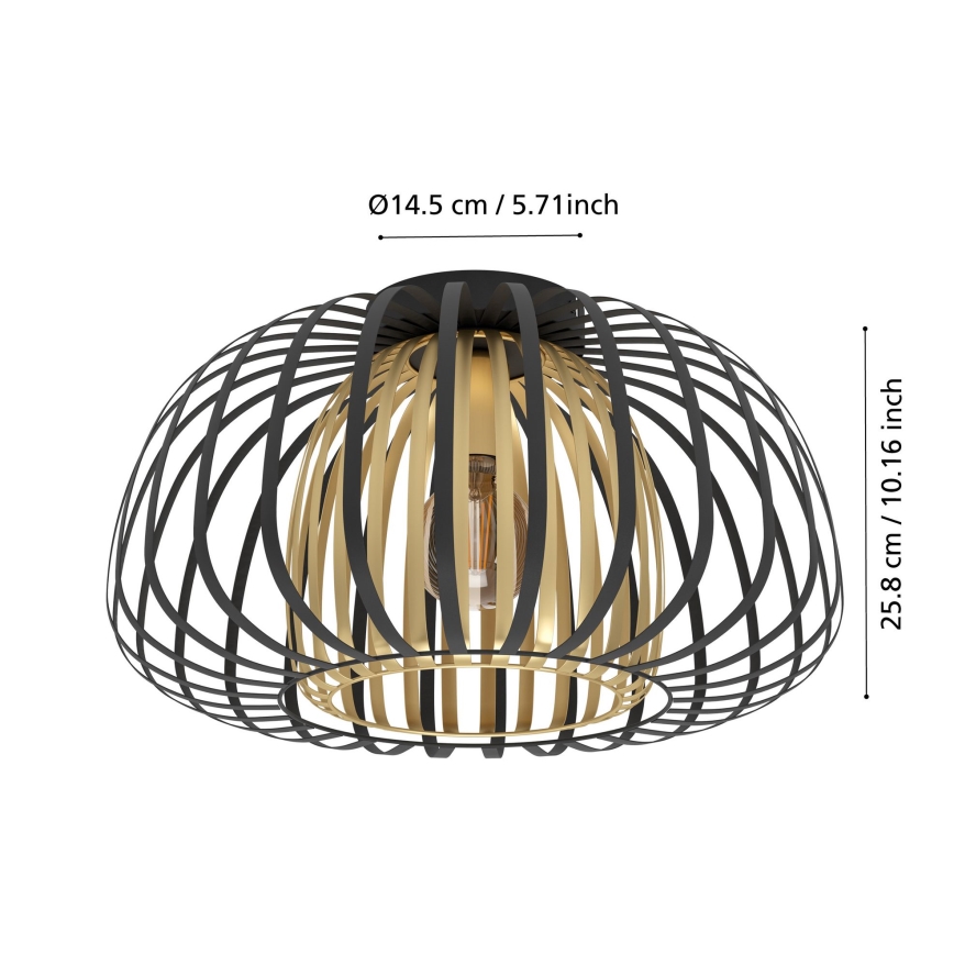 Eglo - Stropna svjetiljka 1xE27/40W/230V