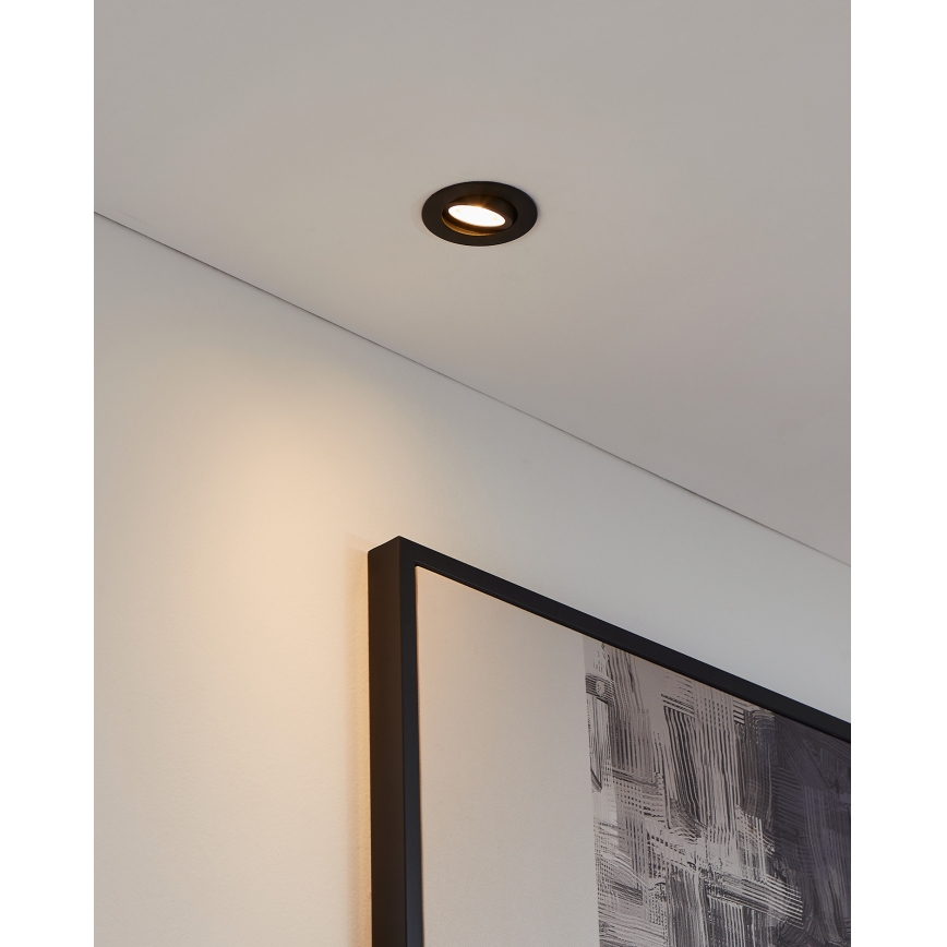 Eglo - LED RGBW Prigušiva ugradbena svjetiljka LED/5W/230V 2700-6500K ZigBee