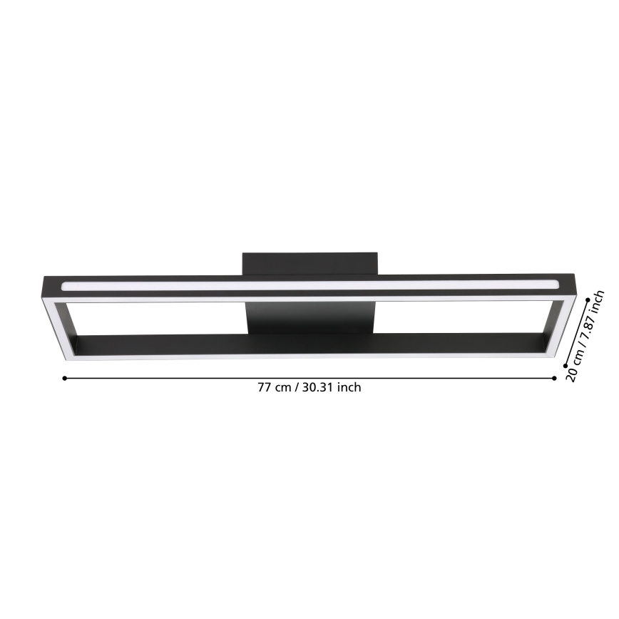 Eglo - LED Prigušiva stropna svjetiljka LED/21W/230V 2700-6500K
