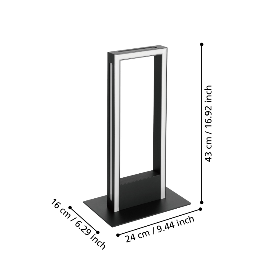 Eglo - LED Prigušiva stolna lampa LED/16W/230V 2700-6500K
