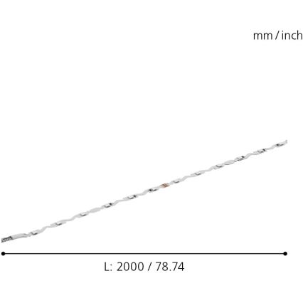 Eglo - LED Prigušiva traka 2m LED/9W/24V 2700-6500K ZigBee