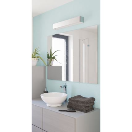 Eglo - LED Zidna svjetiljka za kupaonicu LED/26,5W/230V 3000K IP44 mat krom