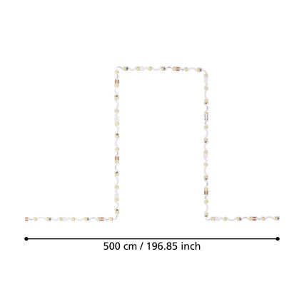 Eglo - LED Traka 5m LED/27W/24V